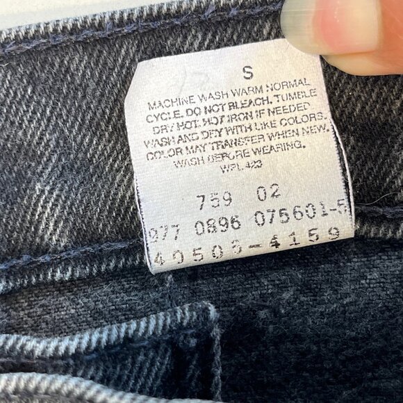RARE VINTAGE LEVI'S DENIN JEAN 1996 505 REGULAR FIT STRAIGHT LEG W36 L36 - Picture 6 of 16
